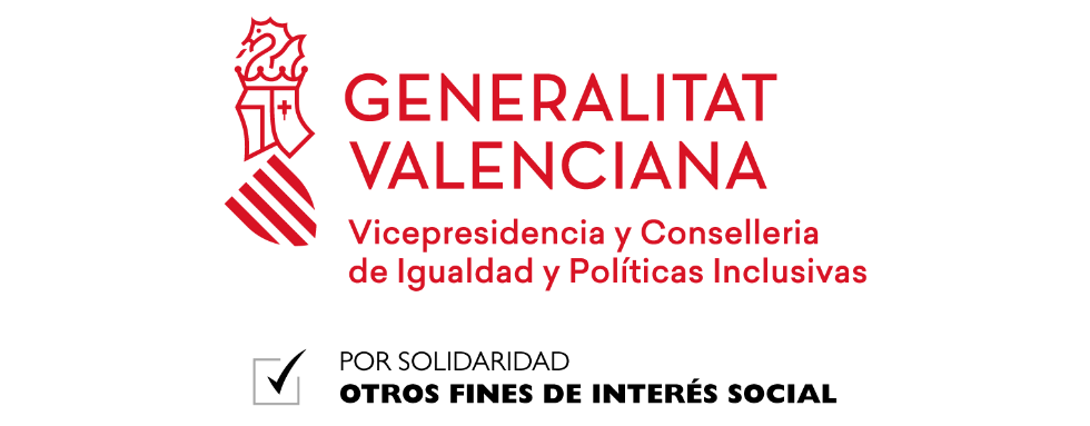 Generalitat Valenciana Vicepresidencia y Conselleria Igualdad y Políticas Inclusivas - Por solidaridad, otros fines de interés social 