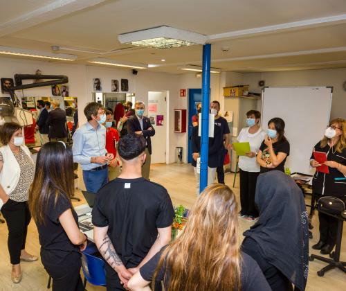 Inauguración GarageLab Fundación Adsis Araba