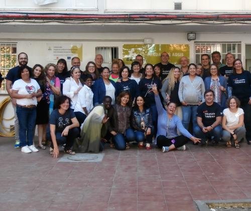 Voluntariado Corporativo Telefónica y Fundación Adsis