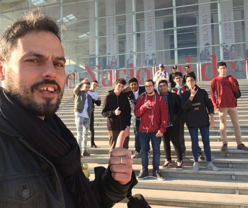 Jóvenes Adsis visitan el TNC